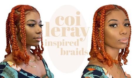 Natural Hair Protective Hairstyle Coi Leray Braids Protective