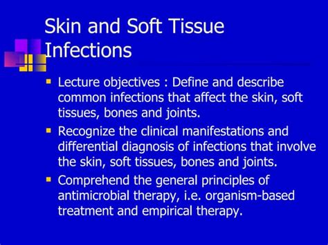 Skin And Soft Tissue Infections Ppt