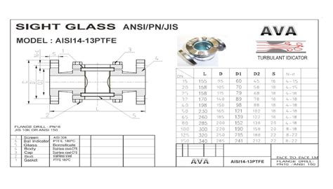 Sight Glass Double Window Stainless Steel Flange Titan Industech Co