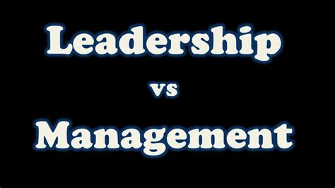 Difference Between Leadership And Management According To Stephen Covey