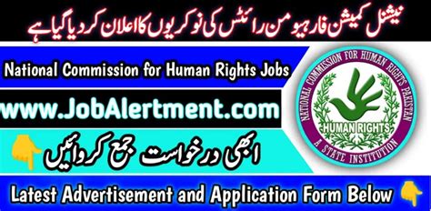 National Commission For Human Rights Jobs Application Form Job