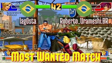 FT5 Kof98 Lag0sta BR Vs Roberto Urameshi BR BR King Of Fighters