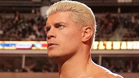 Cody Rhodes explica por qué quería esconderse de las leyendas de la WWE