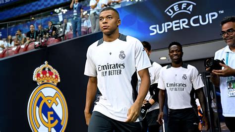 Real Madrid 2 0 Atalanta Super Cup Result As Mbappe Marks Debut With Goal