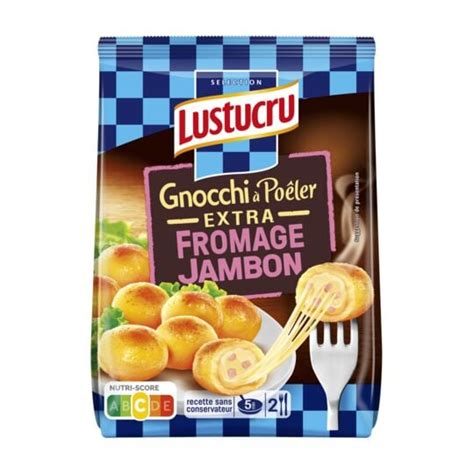 Lustucru S Lection P Tes Fra Ches Gnocchi Po Ler Extra Jambon