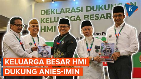 Keluarga Besar Hmi Deklarasi Dukung Anies Muhaimin Di Pilpres 2024