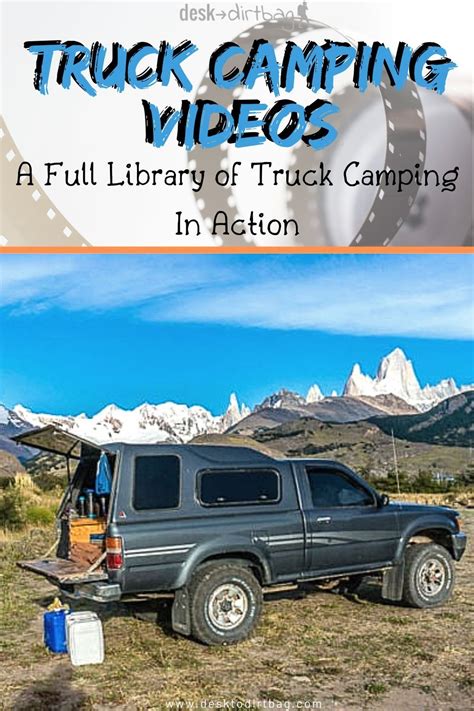 Truck camping videos complete library of setting truck camping tips ...