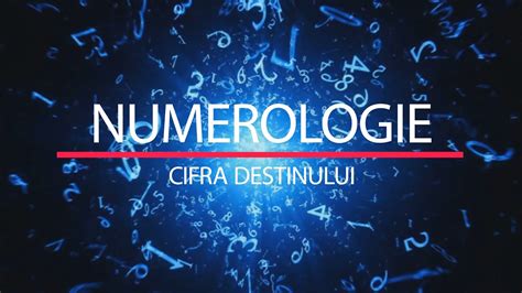 Cifra Destinului Numerologie YouTube