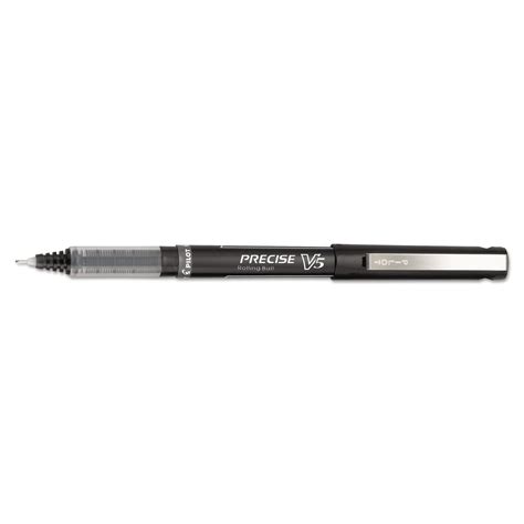 Pilot Precise V Roller Ball Stick Pen Needle Pt Black Ink Mm