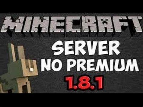 Minecraft Premiumsuz Serverler Zel Youtube