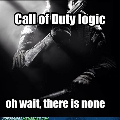 Call Of Duty Logic Video Games Video Game Memes Pokémon Go