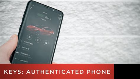 Tesla Model 3 Tutorial Keys Authenticated Phone Youtube