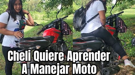 Cheli Desea Aprender A Manejar Moto Pero Hay Un Gran ProbIema No La