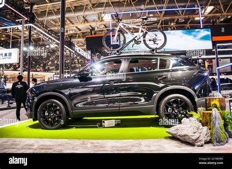 Qoros 7 Seen At The 2020 Beijing Auto Show Stock Photo Alamy