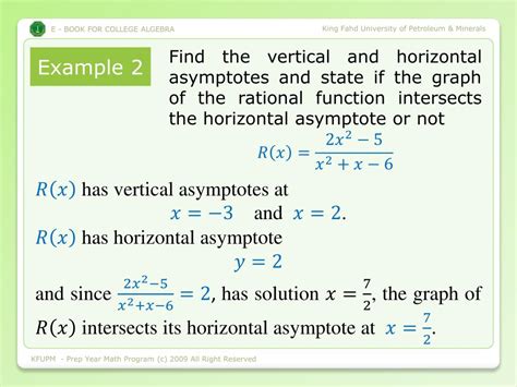 Ppt Properties Of Rational Functions And Their Graphs Powerpoint