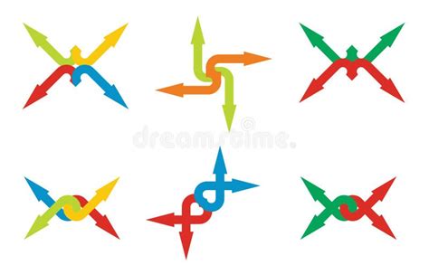 Color Arrows Stock Vector Illustration Of Template Creative 43700279