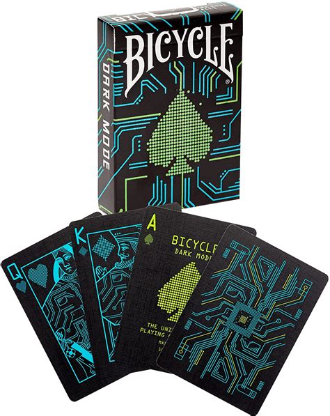 Bicycle Playing Cards Dark Mode Across The Board Game Cafe