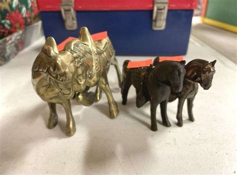 Miniature Horse Figurines - Metzger Property Services LLC