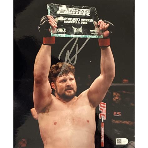 Roy Nelson Signed "The Ultimate Fighter: Heavyweights" 8x10 Photo ...