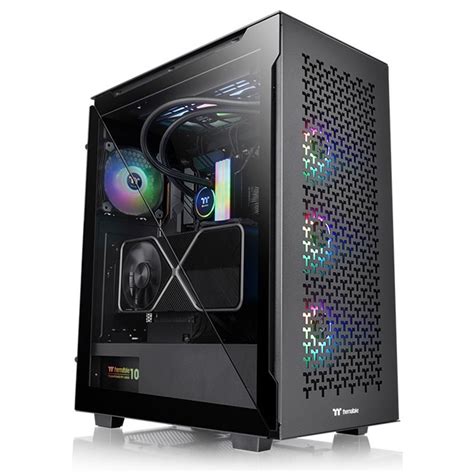 Thermaltake Divider Tg Air Tempered Glass Mid Tower Atx Case