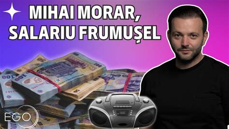 Ce a făcut Mihai Morar cu primul salariu M am dus și l am luat pe cel