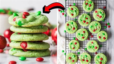 Easy To Make Christmas Grinch Cookies