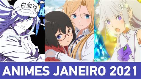 Novos Animes De Janeiro Inverno De Guia De Temporada Youtube