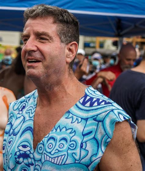 Artist Andy Golub And Featuring Artists Paint Fully Nude Models Of All