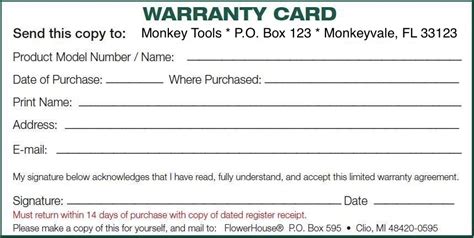 Quick Poll Do You Return Your Warranty Registration Cards Tom S