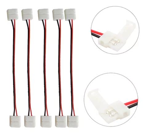 Kit Conector Emenda Fita Led Uv Mm Vias Sem Solda Mercadolivre