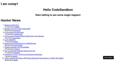 Redux Query Examples Codesandbox