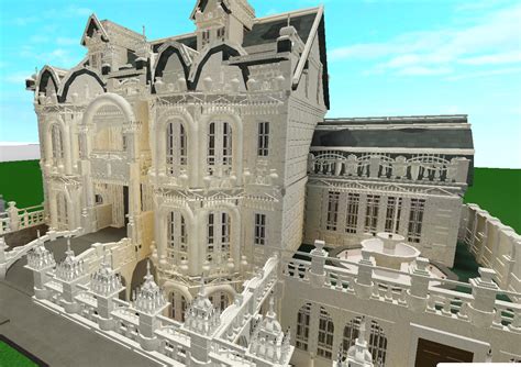 Roblox Bloxburg Old England Colonialvictorian Mansion Layout Exterior