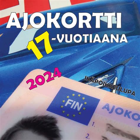 Ikäpoikkeuslupa 2025 Ajokortti 17 vuotiaana Rattiin fi