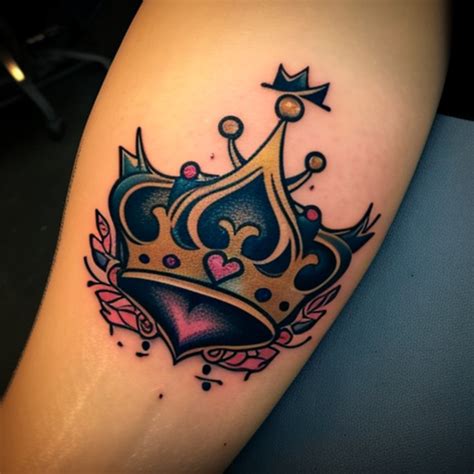 57 Princess Crown Tattoo Ideas - TattooClue.com