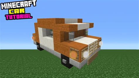 Minecraft Tutorial: How To Make A Car | Minecraft tutorial, Minecraft architecture, Minecraft