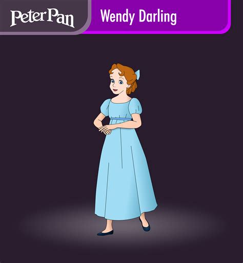 Wendy Darling Fan Art By Tppercival On Deviantart