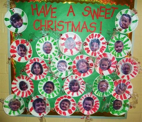 A Pinterest Inspired Door And A Kindergarten Smorgasboard Inspired Wall Christmas Bulletin