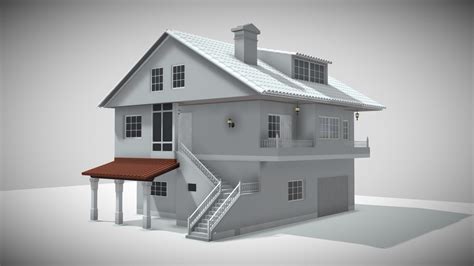 cottage-FREE blender - Download Free 3D model by kawan52xd ...