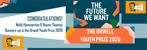 Orwell Youth Prize 2020 Congratulations Hive South Yorkshire