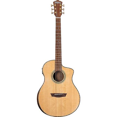 Washburn Bella Tono Allure Elite Acoustic Electric Guitar Reverb