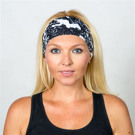 Yoga Headband Workout Headband Fitness Headband Running Etsy