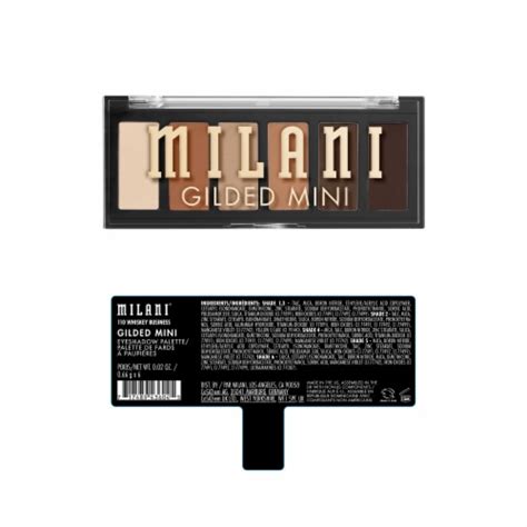 Milani Gilded Mini Eyeshadow Palette Whiskey Business Ct Fred Meyer