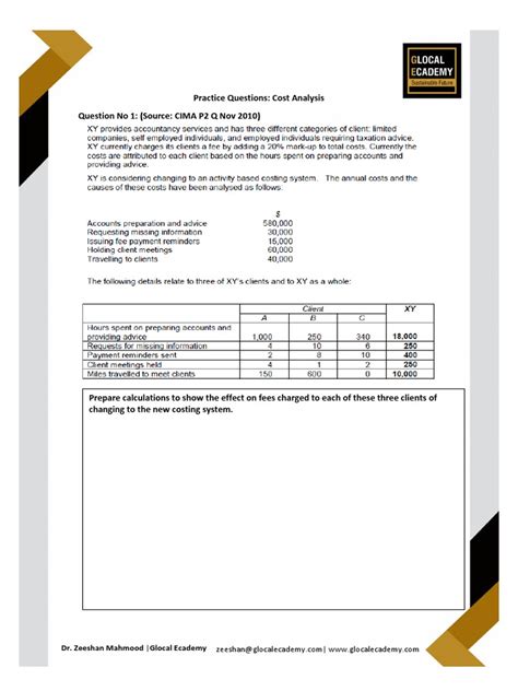 !cost Analysis | PDF