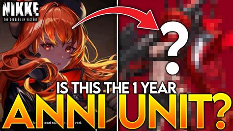 HUGE WILL RED HOOD BE THE 1ST YEAR ANNIVERSARY UNIT FOR NIKKE