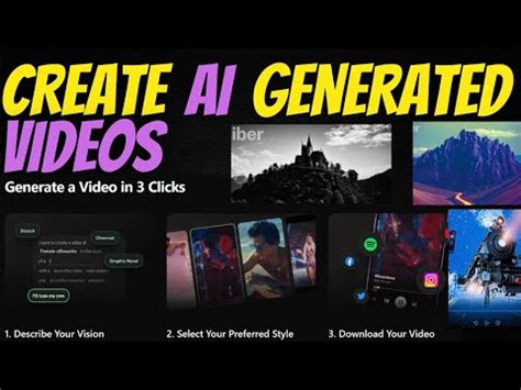 Create Videos Using Ai Text To Video Generator Image To Video