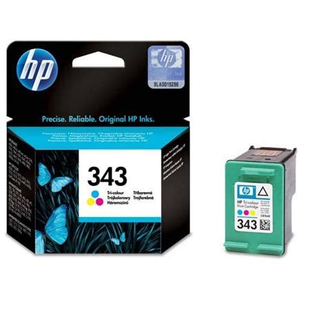 HP 343 Tri Colour Original Inkjet Print Cartridge With Vivera Inks