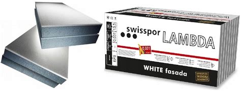 STYROPIAN FREZOWANY SWISSPOR LAMBDA WHITE 031 SWISSPOR LAMBDA WHITE