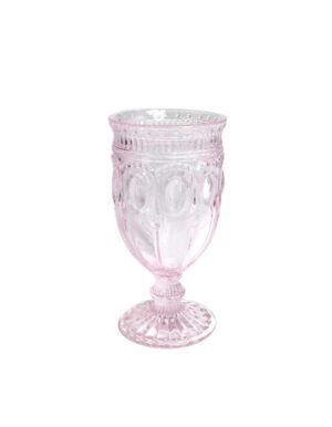 Oz Pink Carousel Goblet Rsvp Party Rentals Glassware