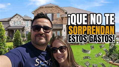 Gastos Que Deber Tener En Cuenta Al Comprar Casa En Usa Youtube