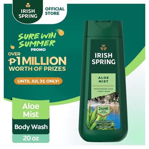 Irish Spring Aloe Mist Body Wash Oz Lazada Ph